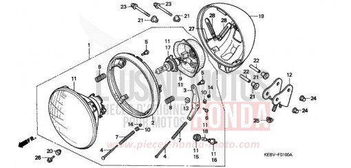 PROJECTEUR CA125W de 1998